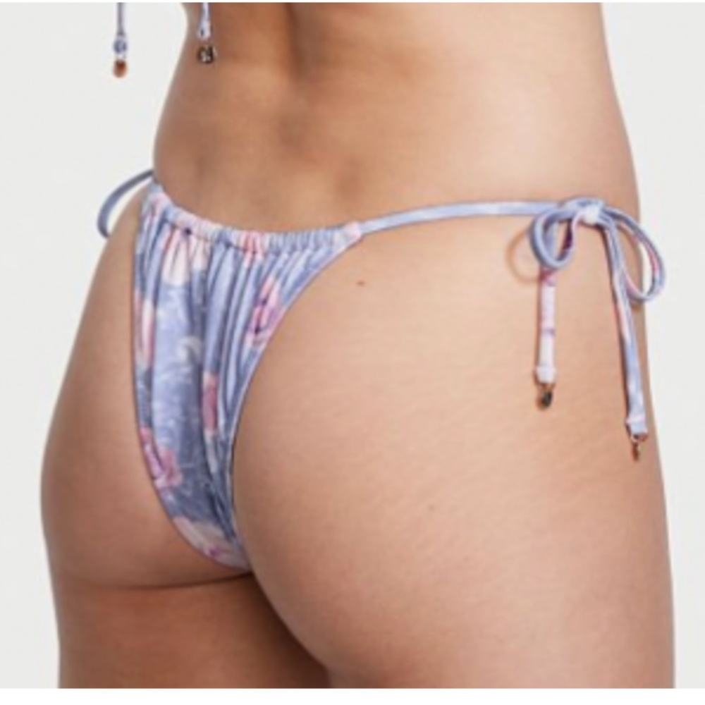 FIRM PRICE NWT Victoria's Secret Brazilian String Bikini Bottom - Picture 2 of 3